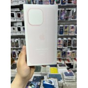 Чехол для iphone 13pro 6.1 Silicone Case Magsafe - Pink white