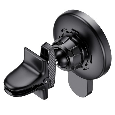 Автомобильный держатель hoco с беспроводной зарядкой CA85 Ultra - Black Автомобильный держатель hoco с беспроводной зарядкой CA85 Ultra - Black