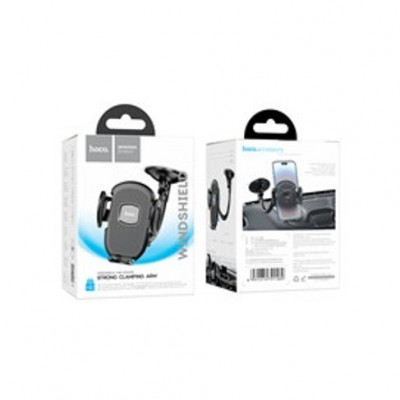 Держатель Hoco H10 General car holder(windshield) - Black Держатель Hoco H10 General car holder(windshield) - Black
