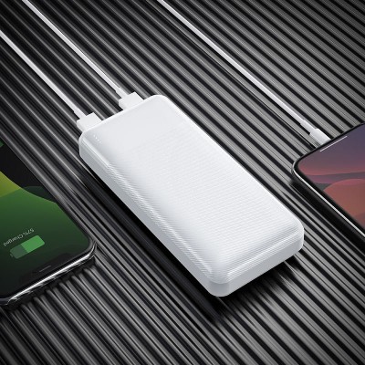 Power Bank hoco J72A Easy travel 20000mAh - White Power Bank hoco J72A Easy travel 20000mAh - White
