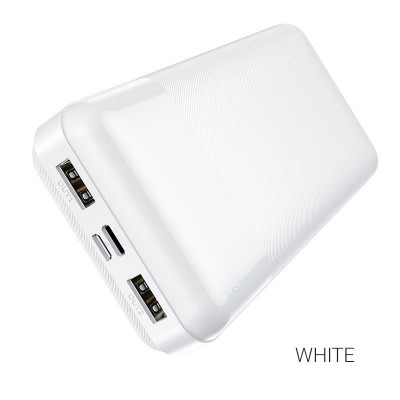 Power Bank hoco J72A Easy travel 20000mAh - White Power Bank hoco J72A Easy travel 20000mAh - White