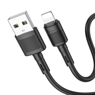 Кабель Hoco X83 iP Victory charging data cable - Black Кабель Hoco X83 iP Victory charging data cable - Black