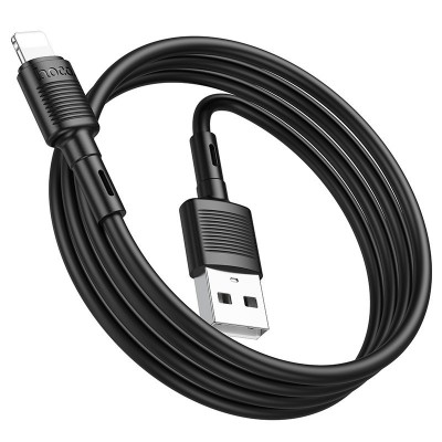 Кабель Hoco X83 iP Victory charging data cable - Black Кабель Hoco X83 iP Victory charging data cable - Black