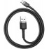 Кабель Baseus cafule Cable USB For Type-C 2A 3m (CATKLF-UG1) - Gray+Black Кабель Baseus cafule Cable USB For Type-C 2A 3m (CATKLF-UG1) - Gray+Black