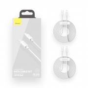 Кабель Baseus Simple Wisdom Data Cable Kit Type-C to iP PD 20W (2PCS/Set) 1.5m (TZCATLZJ-02) - White