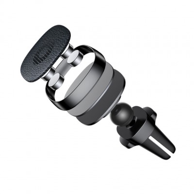 Автомобильный держатель Baseus Privity Series Pro Air outlet Magnet Bracket (SUMQ-PR01) - Черный Автомобильный держатель Baseus Privity Series Pro Air outlet Magnet Bracket (SUMQ-PR01) - Черный