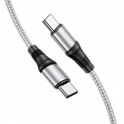 Кабель HOCO X50 Type-C to Type-C Exquisito 100W charging data cable(L=2M) - Gray
