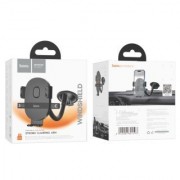 Держатель HOCO H20 mighty one-button car holder (windshield) - Черный