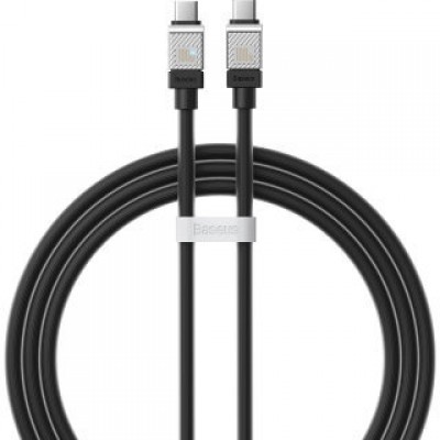 Кабель BASEUS CAKW000301 coolplay series fast charging cable type-c o type-c 100W 2m - Черный Кабель BASEUS CAKW000301 coolplay series fast charging cable type-c o type-c 100W 2m - Черный