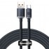 Кабель CW-FXP Baseus Crystal Shine Series Fast Charging Data Cable USB to Type-C 100W 2m - Black (CAJY000501) Кабель CW-FXP Baseus Crystal Shine Series Fast Charging Data Cable USB to Type-C 100W 2m - Black (CAJY000501)
