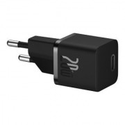 Зарядное устройство BASEUS gaN5 fast charger mini 1C 20W EU - Black (CCGN050101)