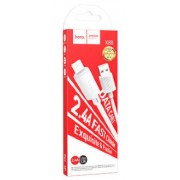 Кабель HOCO X88 gratified charging data cable for IP (packaged) - White