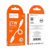 Кабель Hoco X96 Hyper 27W charging data cable Type-c (L=0.25m) - Белый