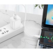 Кабель Hoco X96 Hyper 27W charging data cable Type-c (L=0.25m) - Белый