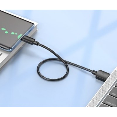 Кабель Hoco X96 Hyper 27W charging data cable Type-c (L=0.25m) - Белый Кабель Hoco X96 Hyper 27W charging data cable Type-c (L=0.25m) - Белый