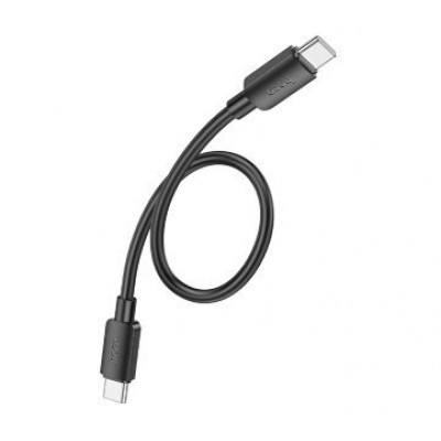 Кабель Hoco X96 Hyper 60W fast charging data cable Type-c to Type-c (L=0.25m) - Черный Кабель Hoco X96 Hyper 60W fast charging data cable Type-c to Type-c (L=0.25m) - Черный
