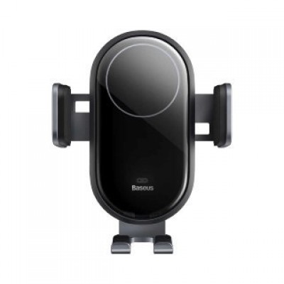 Автодержатель с беспроводной зарядкой Baseus LightChaser Series Wireless Charging Electric Car Mount 15W (C40355900121-00) - Черный Автодержатель с беспроводной зарядкой Baseus LightChaser Series Wireless Charging Electric Car Mount 15W (C40355900121-00) - Черный