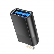 Адаптер hoco UA17 iP Male to USB female USB2.0 adapter