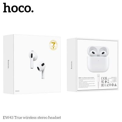 Наушники Hoco EW43 True wireless stereo headset - Black Наушники Hoco EW43 True wireless stereo headset - Black