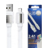 Кабель Remax Platinum pro series 2.4A Data cable RC-154i Lightining - White Кабель Remax Platinum pro series 2.4A Data cable RC-154i Lightining - White