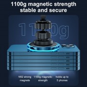 Автодержатель с беспроводной зарядкой Joyroom JR-ZS291 Magnetic Wireless Car Charger Holder(Air Vent) - Black