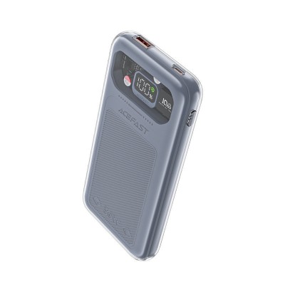 Power bank Acefast M1 Exploration series 30W fast charging 10000mAh - Mica gray Power bank Acefast M1 Exploration series 30W fast charging 10000mAh - Mica gray