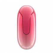 Беспроводные наушники Acefast T9 Crystal (Air) color bluetooth earbuds - Pomelo red