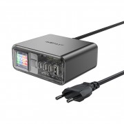 Зарядка Acefast Z4 PD218W GaN (3C+A) desktop charging adapter (EU) - Space gray