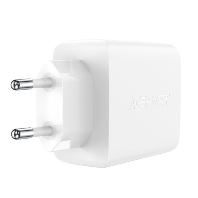 Сетевой адаптер ACEFAST A41 PD65W GaN (2C+A) - White Сетевой адаптер ACEFAST A41 PD65W GaN (2C+A) - White