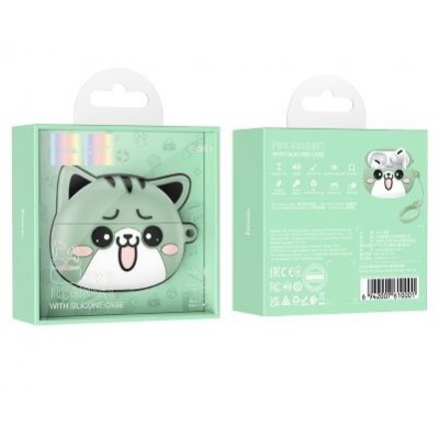 Беспроводные наушники Hoco EW48 True wireless stereo headset - Зеленый Беспроводные наушники Hoco EW48 True wireless stereo headset - Зеленый