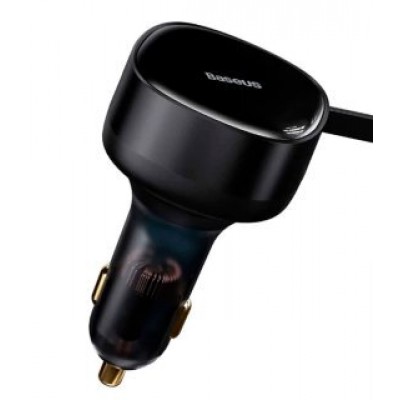 Автомобильное ЗУ Baseus Enjoyment Retractable 2-in-1 Car Charger C+C 33W (C00035500111-00) Автомобильное ЗУ Baseus Enjoyment Retractable 2-in-1 Car Charger C+C 33W (C00035500111-00)