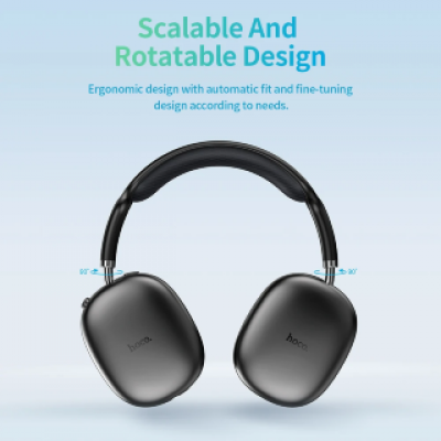 Наушники Hoco W35 Air Triumph BT headphones - Black Наушники Hoco W35 Air Triumph BT headphones - Black