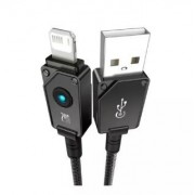 Кабель Baseus Unbreakable Series Fast Charging Data Cable USB to IP 2.4A 2m - Cluster Black (P10355802111-01)