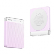 Power Bank REMAX Cube Series 20W Magnetic Wireless Charging RPP-8 (5000mAh) Purple