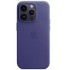Чехол leather case magsafe for iPhone 14 Pro Max (6.7) - Deep violet Чехол leather case magsafe for iPhone 14 Pro Max (6.7) - Deep violet