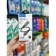 Кабель HOCO U133 Monte PD Charging Data Cable (Type-c to IP) - Black