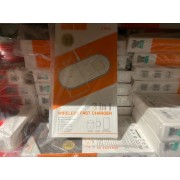 Беспроводное зарядное устройство hoco CW24 Handsome 3 в 1 - White