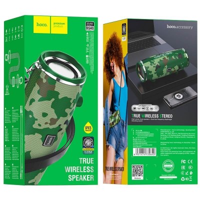 Колонка hoco BS40 Desire song sports wireless speaker - Camouflage Green Колонка hoco BS40 Desire song sports wireless speaker - Camouflage Green