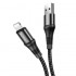 Кабель hoco Lightning X50 Excellent - Black Кабель hoco Lightning X50 Excellent - Black