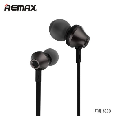 Наушники Remax RM-610D Earphone - Black Наушники Remax RM-610D Earphone - Black