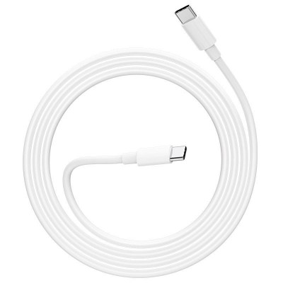 Кабель hoco X51 High-power 100W charging data cable Type-C to Type-C (L=1M) - White Кабель hoco X51 High-power 100W charging data cable Type-C to Type-C (L=1M) - White
