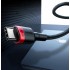 Кабель Baseus Cafule PD2.0 100W flash charging USB For Type-C cable (20V 5A) 2m (CATKLF-AL91) - Red+Black Кабель Baseus Cafule PD2.0 100W flash charging USB For Type-C cable (20V 5A) 2m (CATKLF-AL91) - Red+Black