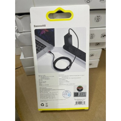 Кабель Baseus Cafule PD2.0 100W flash charging USB For Type-C cable (20V 5A) 2m (CATKLF-AL91) - Red+Black Кабель Baseus Cafule PD2.0 100W flash charging USB For Type-C cable (20V 5A) 2m (CATKLF-AL91) - Red+Black