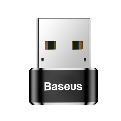 Переходник Baseus USB Male To Type-C Female Adapter Converter (CAAOTG-01) - Черный Переходник Baseus USB Male To Type-C Female Adapter Converter (CAAOTG-01) - Черный