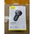 Автомобильное зарядное устройство Baseus Digital Display Dual USB 4.8A Car Charger 24W (CCBX-0G) - Grey Автомобильное зарядное устройство Baseus Digital Display Dual USB 4.8A Car Charger 24W (CCBX-0G) - Grey