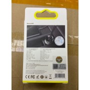 Автомобильное зарядное устройство Baseus Digital Display Dual USB 4.8A Car Charger 24W (CCBX-0G) - Grey