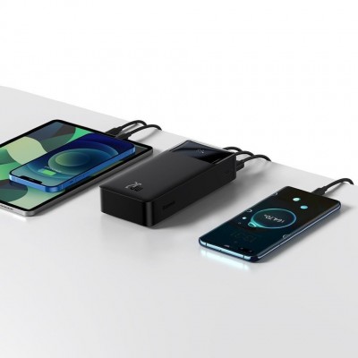 Power Bank Baseus Bipow Digital Display 30000mAh 20W (PPDML-N01) - Black Power Bank Baseus Bipow Digital Display 30000mAh 20W (PPDML-N01) - Black
