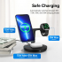Беспроводная зарядка Baseus Swan 3 in 1 Wireless Magnetic Charging Bracket Baseus 20W Stand - Black (WXTE000101) Беспроводная зарядка Baseus Swan 3 in 1 Wireless Magnetic Charging Bracket Baseus 20W Stand - Black (WXTE000101)