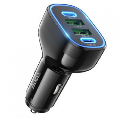 Автомобильное ЗУ Hoco NZ11 guide PD72W (2C2A) car charger - Черный Автомобильное ЗУ Hoco NZ11 guide PD72W (2C2A) car charger - Черный