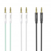 Кабель AUX hoco UPA19 AUX audio cable (L=1M) - Black
